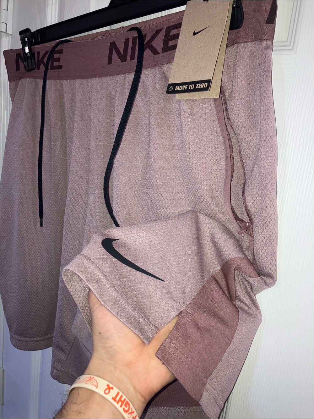 NWT Nike Men’s Large Mauve Athletic Shorts